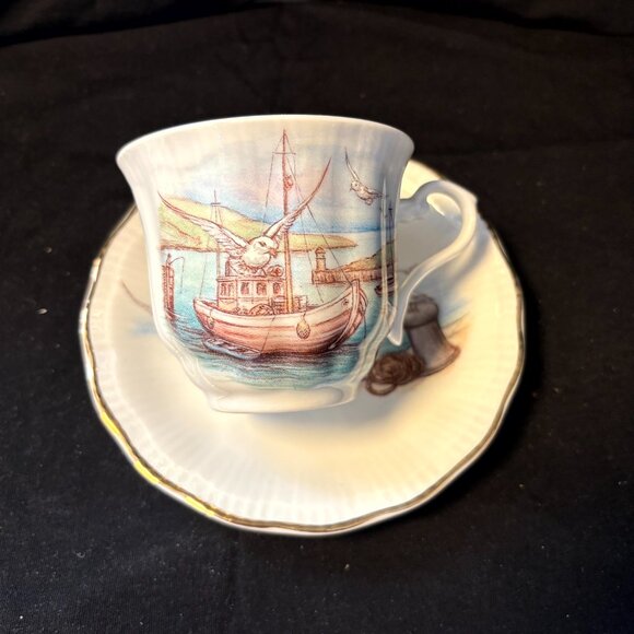 Walbrzych China Cup and Saucer - Picture 4 of 5